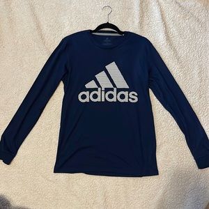 Brand New Navy Blue Adidas “The Go-To Performance Tee”